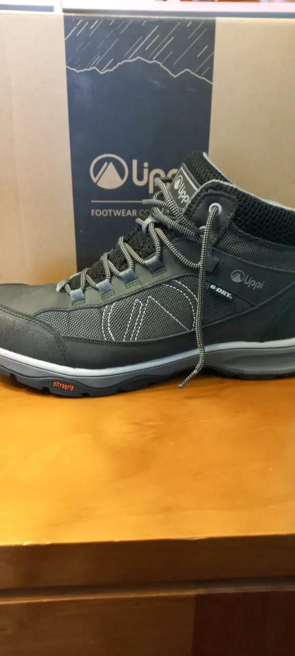 Botines Hombre Negro/Gris - 2
