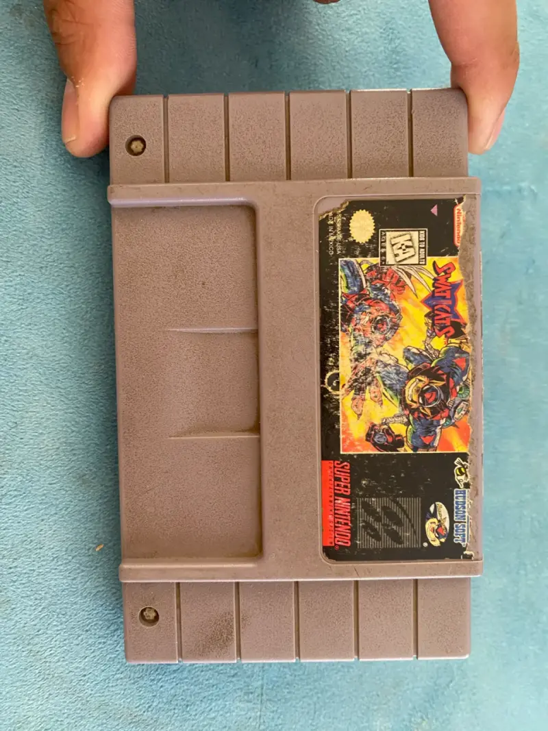 Cartucho SNES  Swat kats original - 1