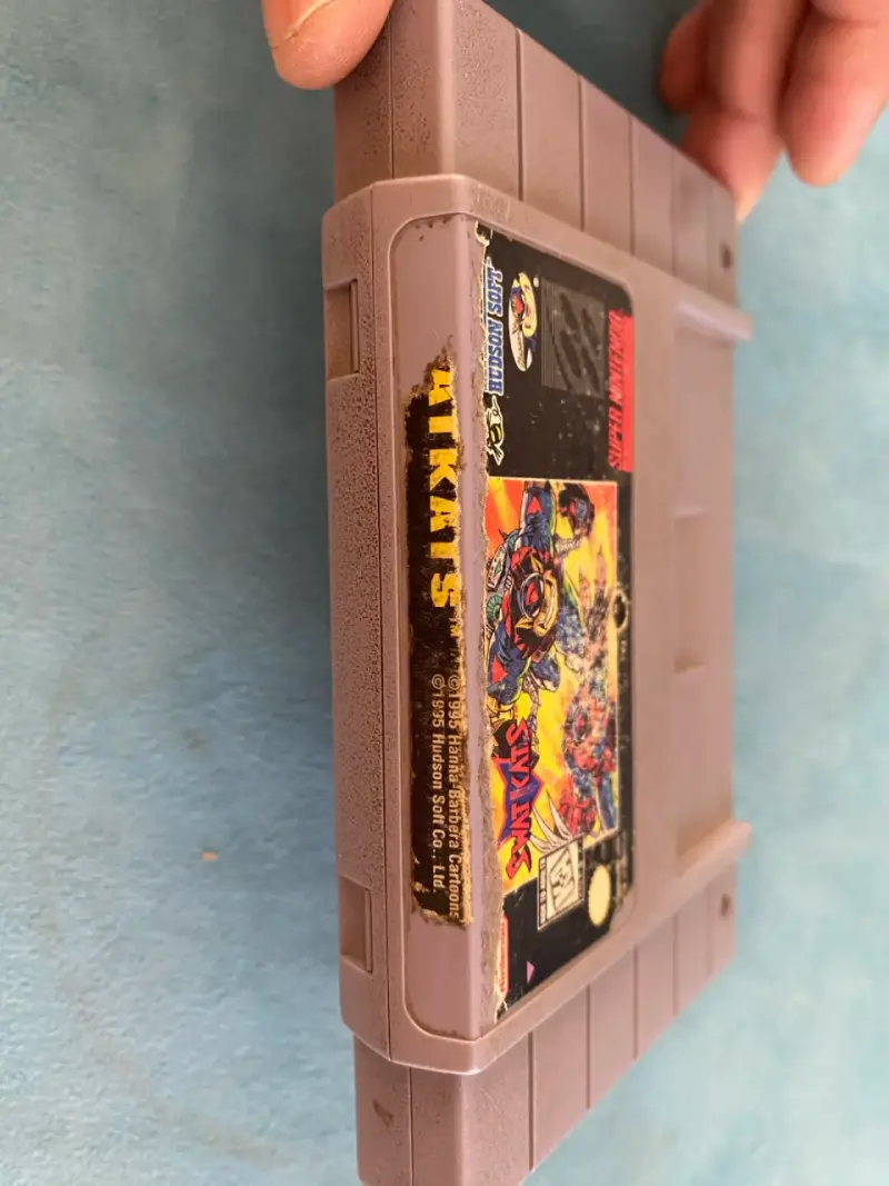 Cartucho SNES  Swat kats original - 2