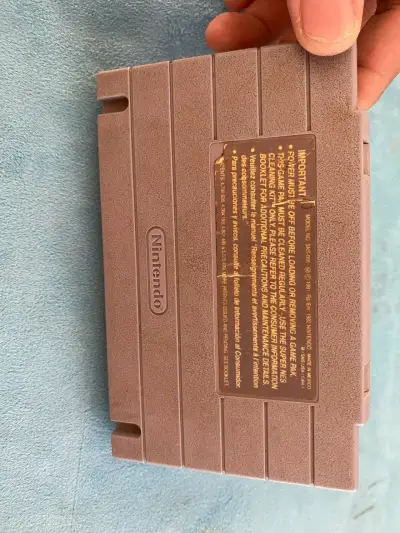 Cartucho SNES  Swat kats original - miniatura 3