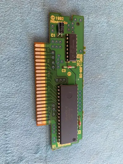Cartucho SNES  Swat kats original - miniatura 4
