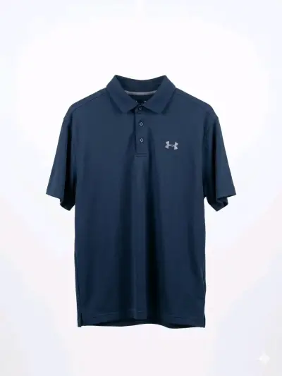 Polera polo azul Under Armour - miniatura 1