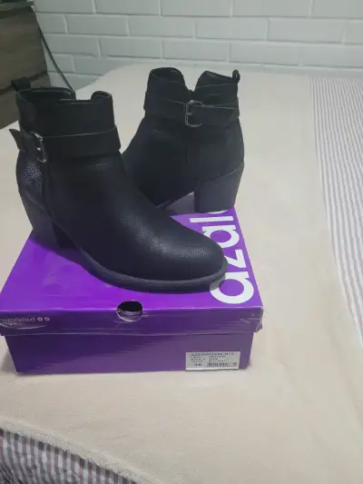 Botines negros Azaleia - miniatura 1