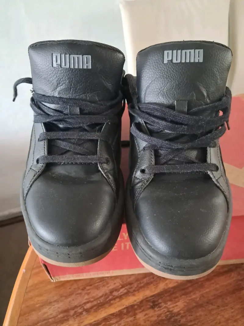Zapatillas negras deportivas de hombre marca  Puma - 4