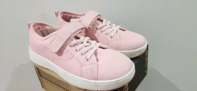 Zapatillas rosadas de niña talla 35 - miniatura 2