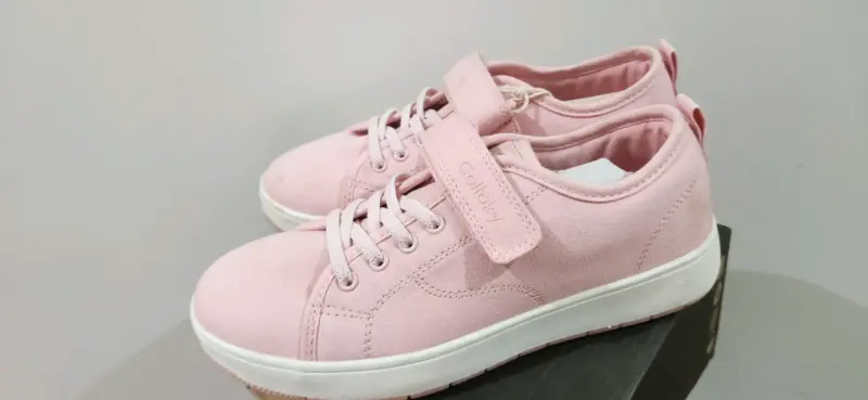 Zapatillas rosadas de niña talla 35 - 3