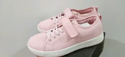 Zapatillas rosadas de niña talla 35 - miniatura 3