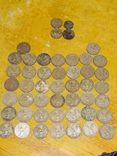 Lote de monedas antiguas - miniatura 1