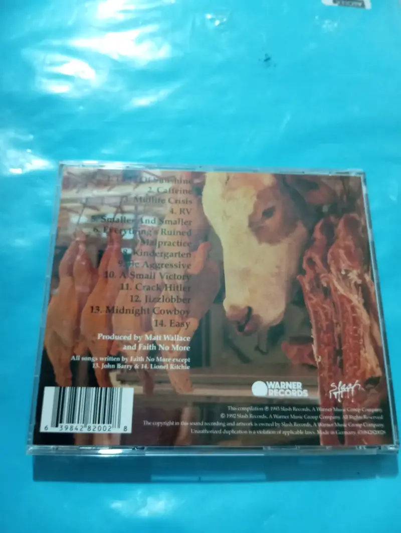 CD Faith No More - Angel Dust (Edición Alemana) - - 2
