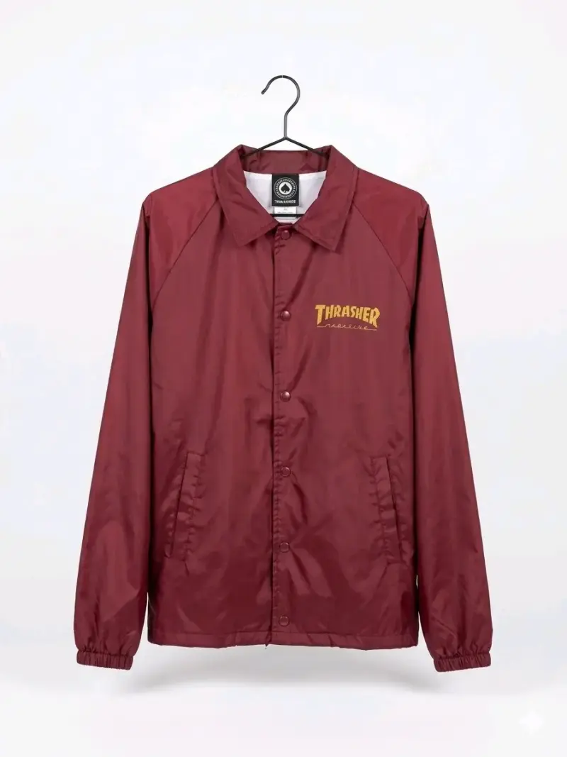 Chaqueta cortavientos burdeo Thrasher - 1