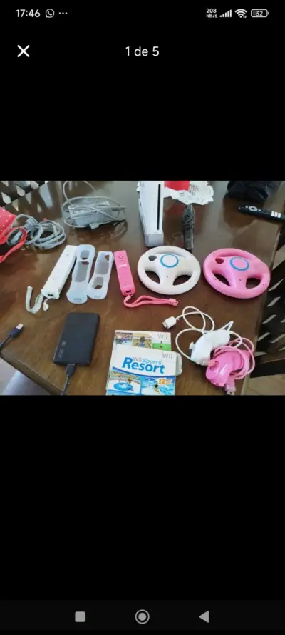 Consola Wii con accesorios - miniatura 1
