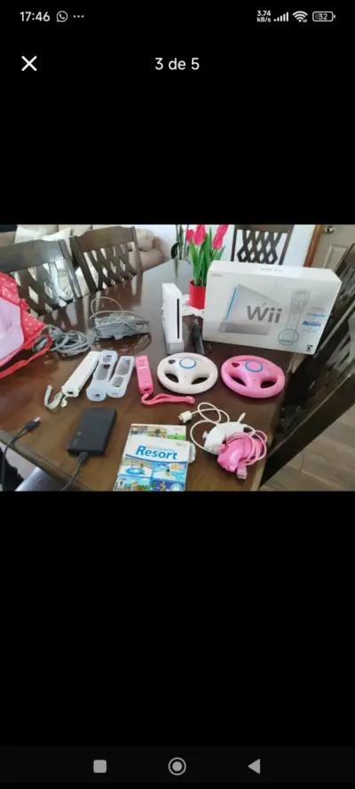 Consola Wii con accesorios - miniatura 3