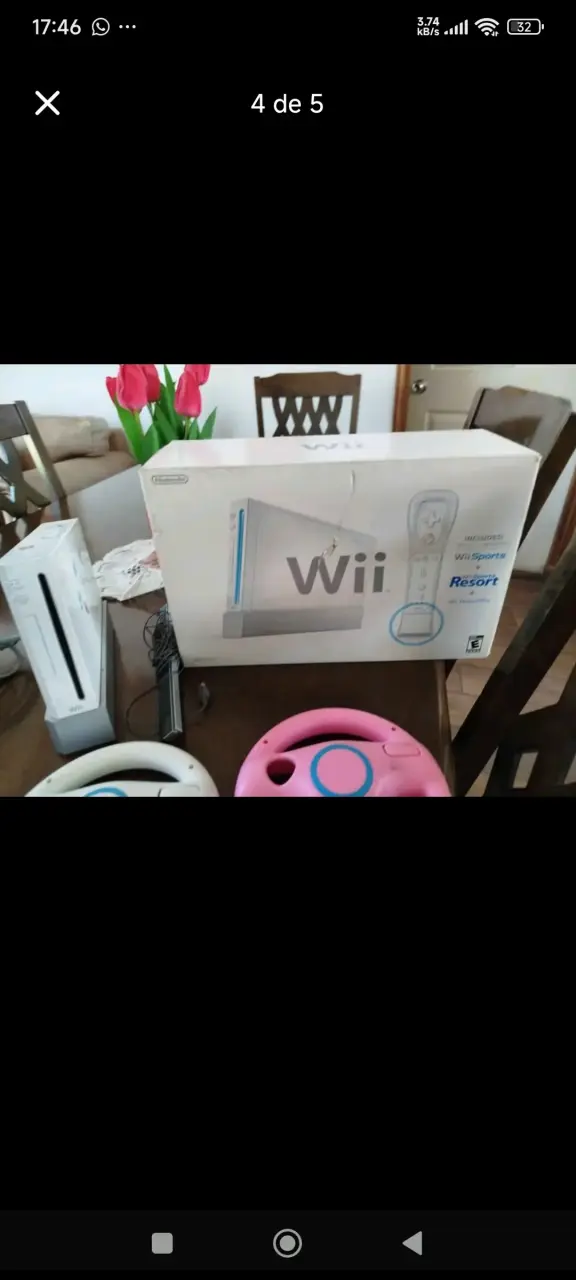 Consola Wii con accesorios - 4