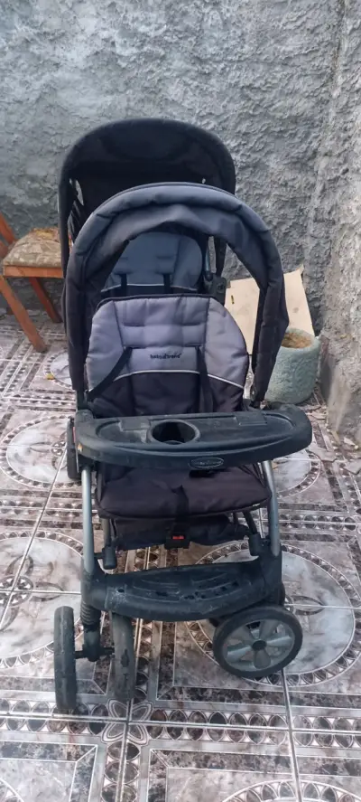 Coche negro para gemelos - miniatura 2