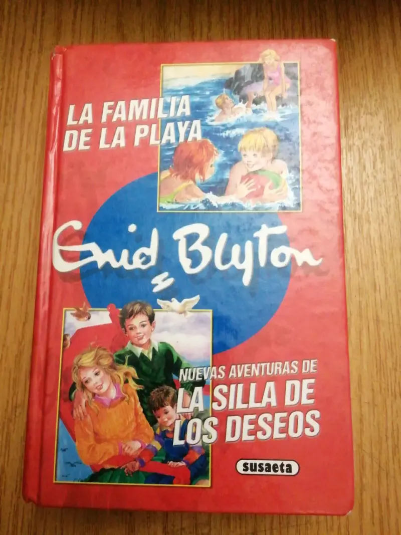 Libro de Enid Blyton -La familia de la playa - 1