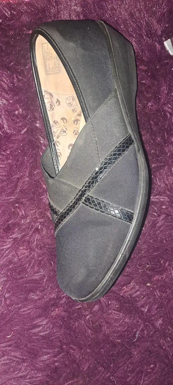 Zapato plano negro Bata - 2
