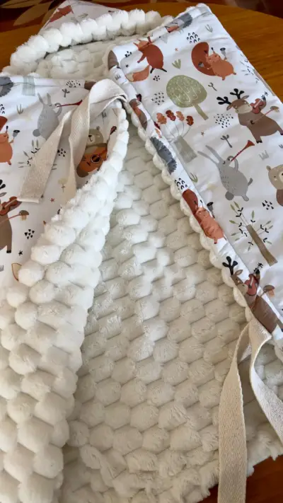 Saco para bebé estampado bosque - miniatura 3