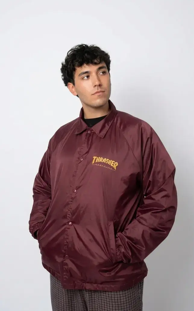 Chaqueta cortavientos burdeo Thrasher - 3
