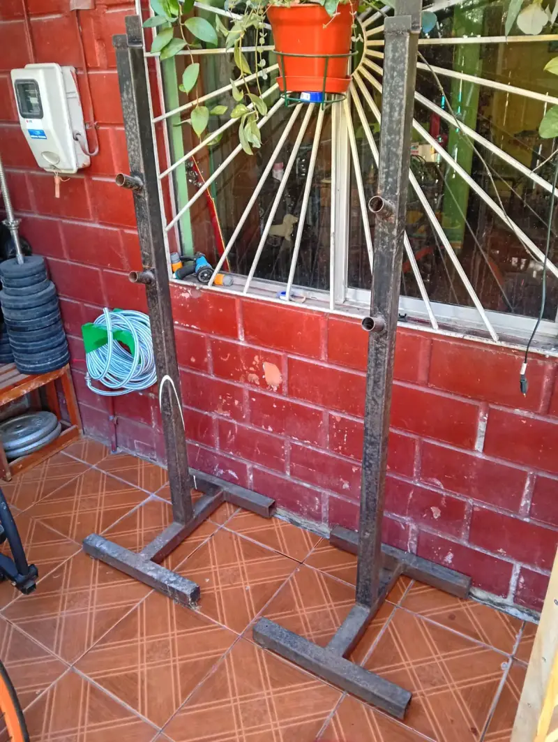 Soporte para sentadillas de acero - 1