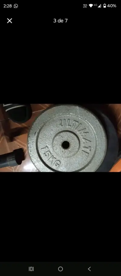 Soporte para sentadillas de acero - miniatura 5