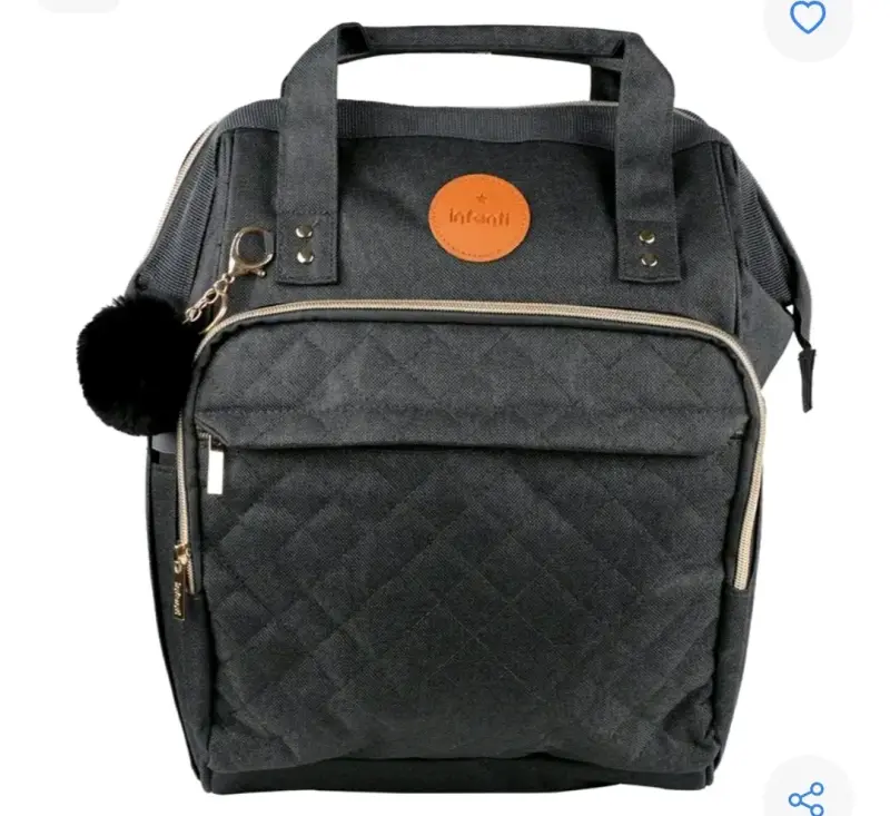 Mochila maternal negra Infanti - 1