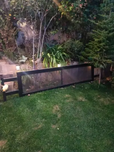 Corta vista para exterior negro - miniatura 1