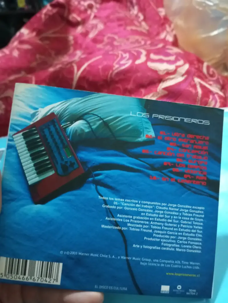 [Edición 2003] Los Prisioneros - Álbum Homónimo (C - 3