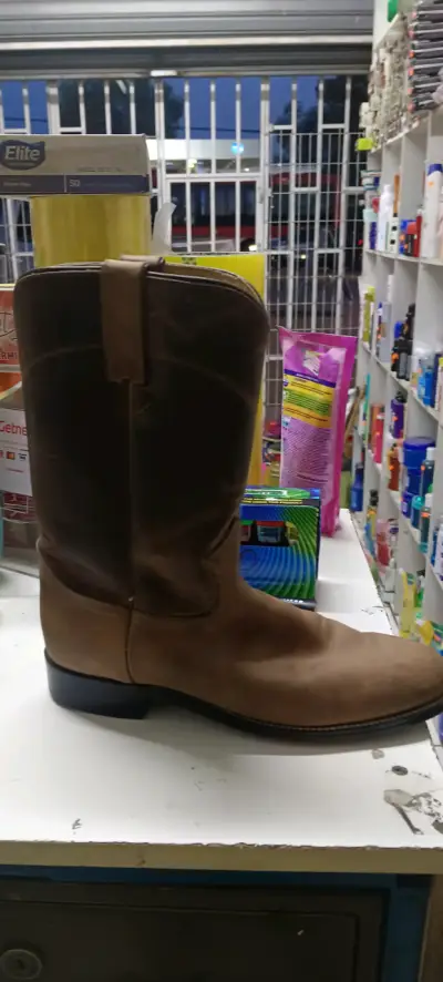 Botines de cuero marrón 38 - miniatura 3