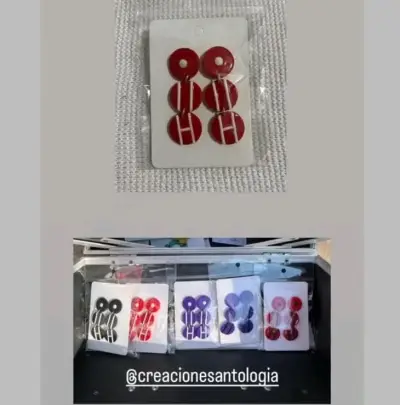 Aros para ARMY BTS artesanales - miniatura 1
