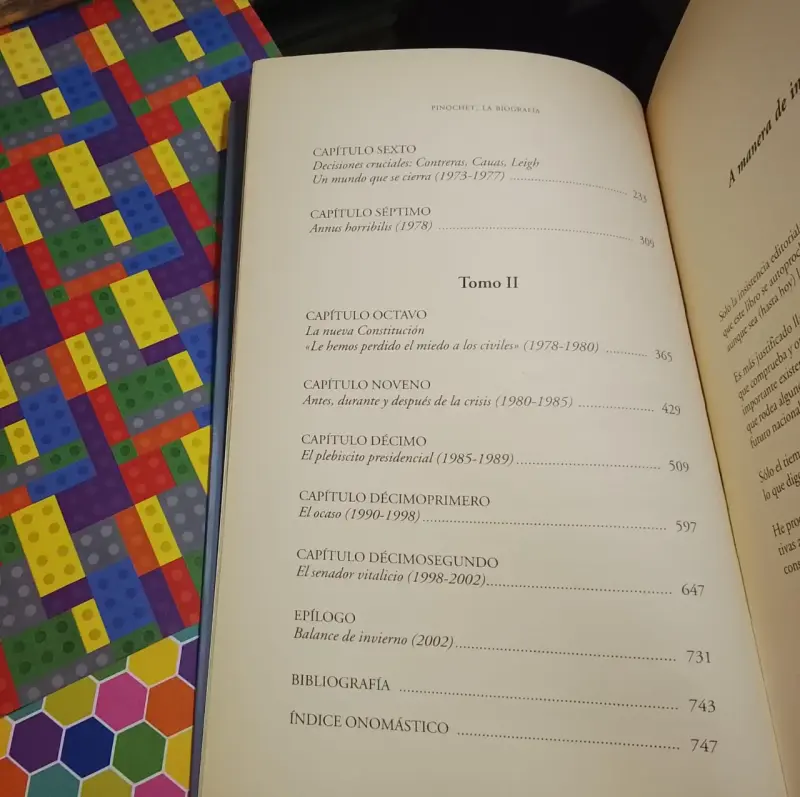 Biografía de Pinochet Tomos I y II - 6