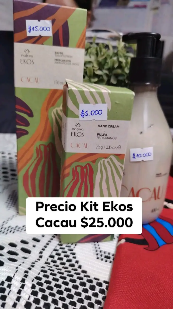 Kit Natura Ekos Cacau