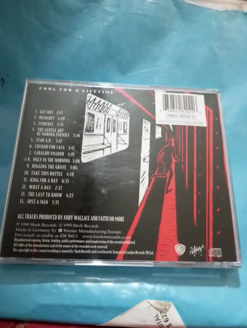 CD Faith No More - King For A Day (Edición Europea - 2