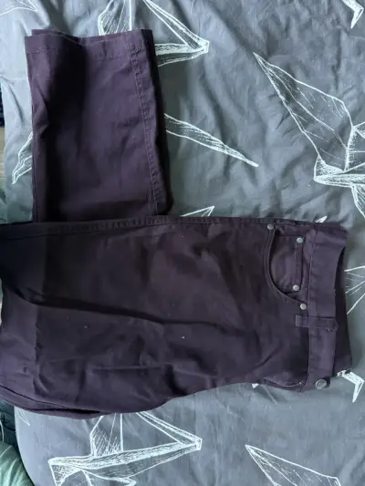 Pantalón morado oscuro - miniatura 1