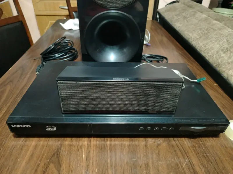 Home Theater Samsung 1000W | Sonido Cine + Karaoke - 1