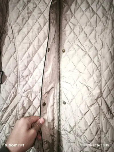 Chaqueta acolchada beige - miniatura 3
