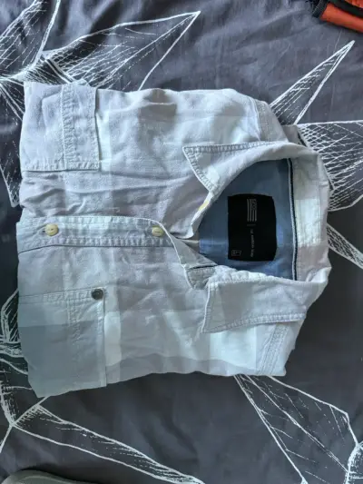 Camisa casual blanca - miniatura 1