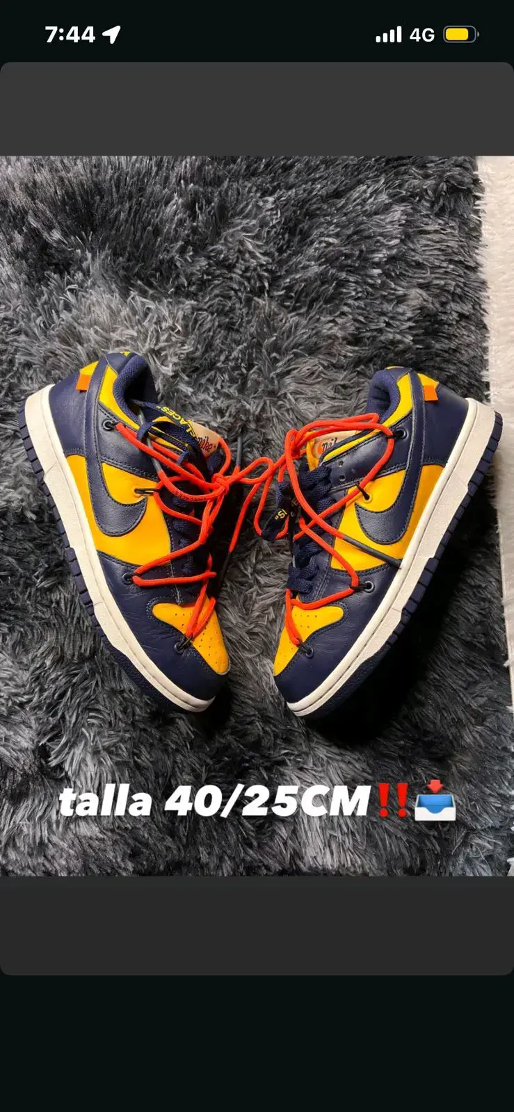 Zapatillas amarillas usadas como nuevas - 4