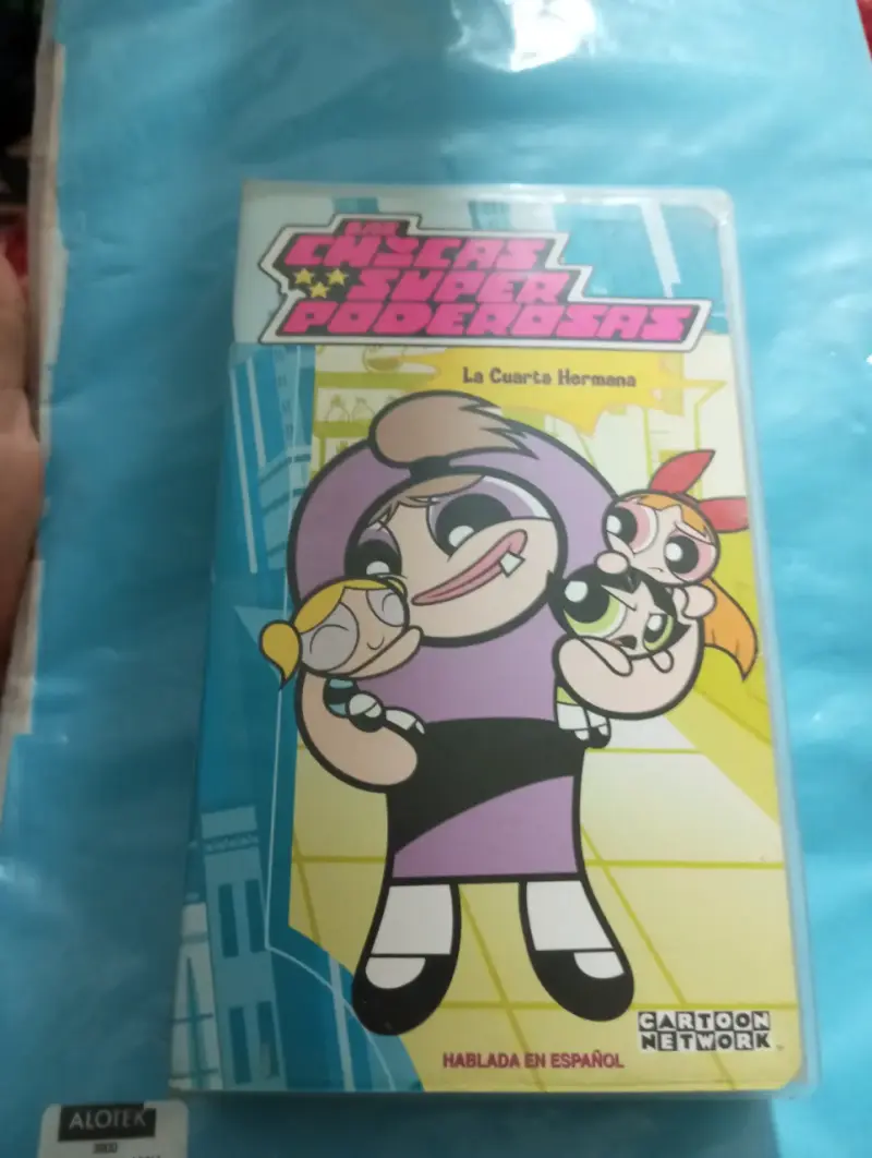 VHS Las Chicas Superpoderosas: La Cuarta Hermana + - 1