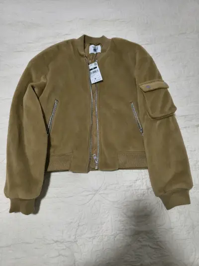 Chaqueta bomber camel nueva - miniatura 1