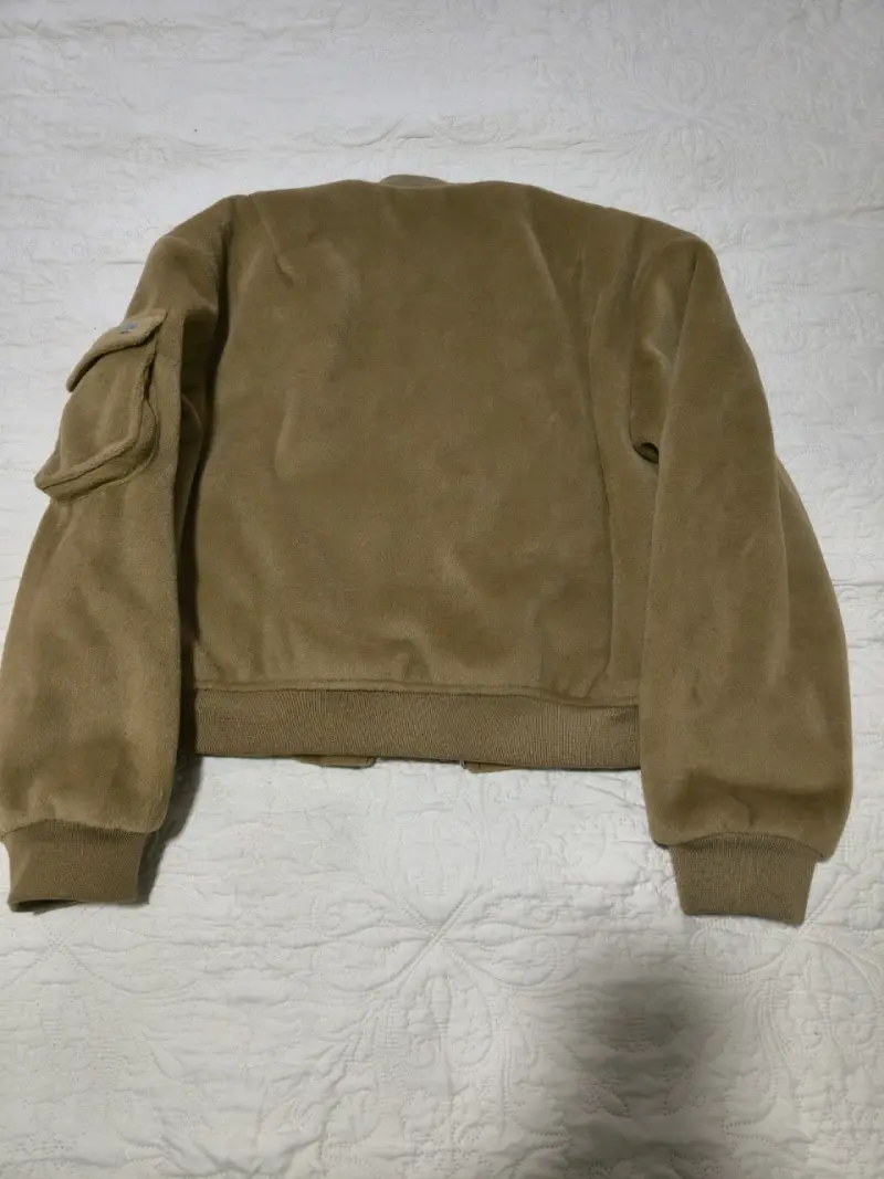 Chaqueta bomber camel nueva - 2