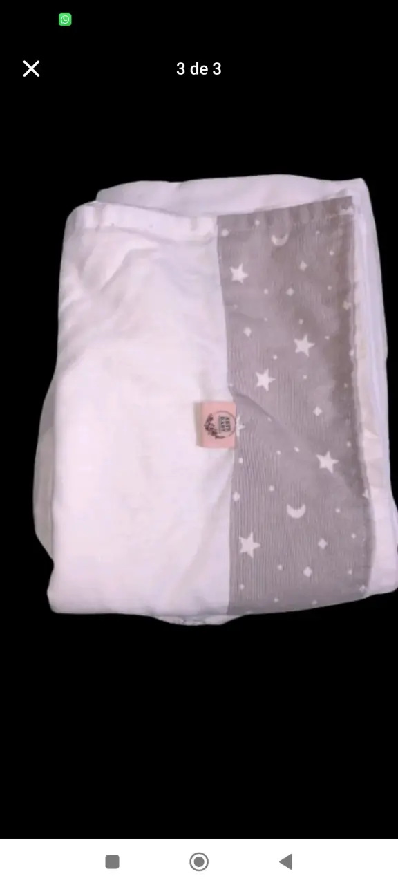 Set de cuna para bebé beige - 3