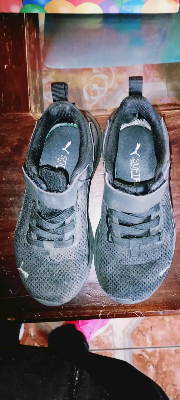 Zapatos deportivos negros Unisex - 2