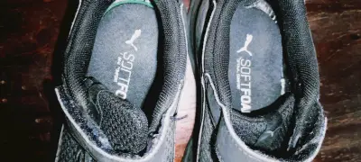 Zapatos deportivos negros Unisex - miniatura 3