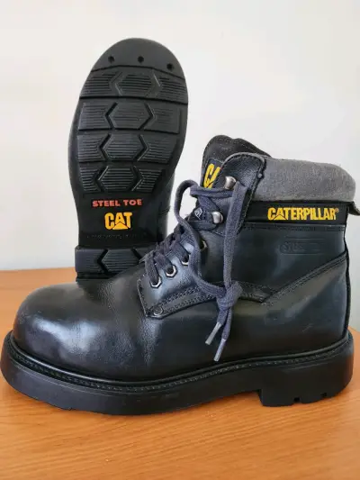 Botas de trabajo negras CAT - miniatura 1