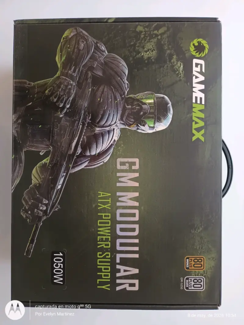 Fuente de Poder GameMax 1050W - 1