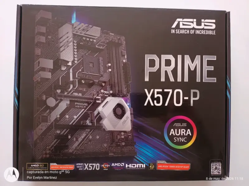 Placa Madre Asus Prime X570-P - 1