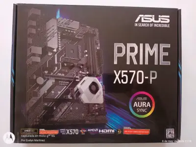 Placa Madre Asus Prime X570-P - miniatura 1