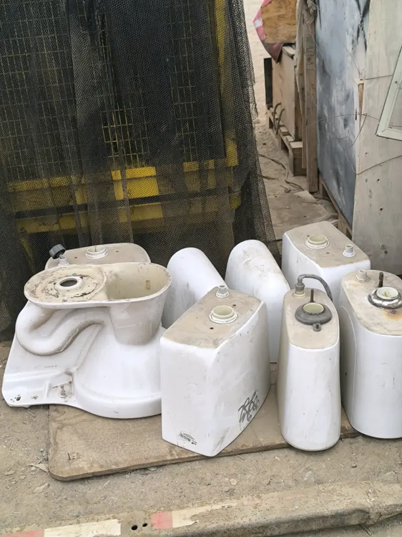 Tanques de inodoro usados
