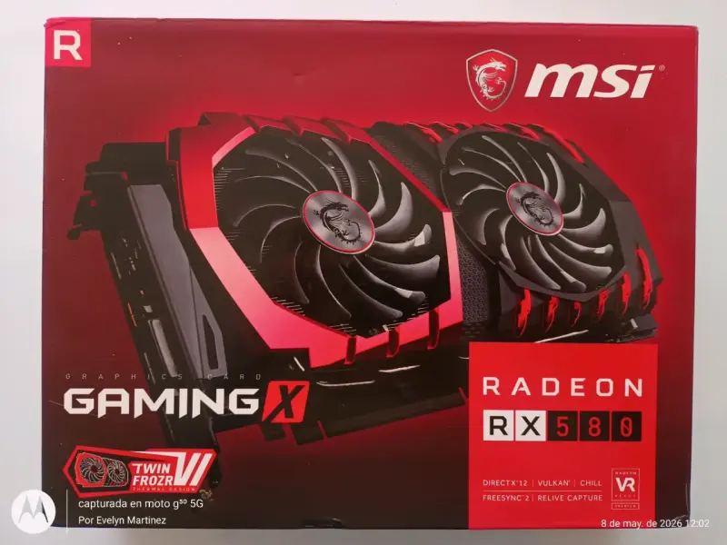 Tarjeta gráfica MSI Radeon RX 580 - 1