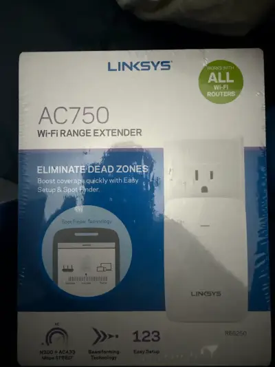Extensor de Rango Linksys AC750 - miniatura 1